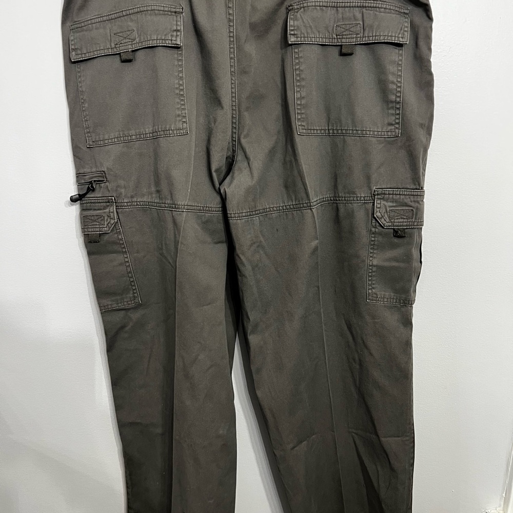 Men’s Cargo Pants Size 44M Khaki Green Scandia Woods - Picture 4 of 6